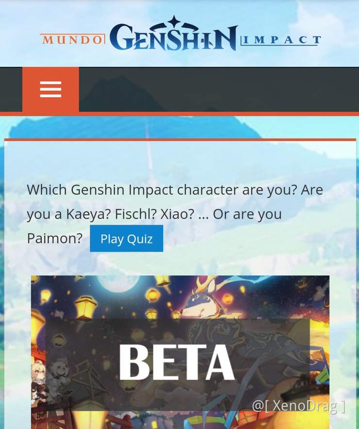 wallpapers Which Genshin Impact Character Are You Quizventure which ginshin character are you