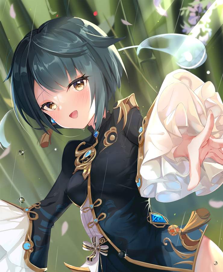 Xingqiu Genshin Impact Official Community Xingqiu is probably one of the best 4 star characters in genshin impact, and carries as much power as a 5 star. xingqiu genshin impact official