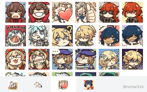 New Emoticons Genshin Impact Official Community New Emoticons Genshin Impact Official Community