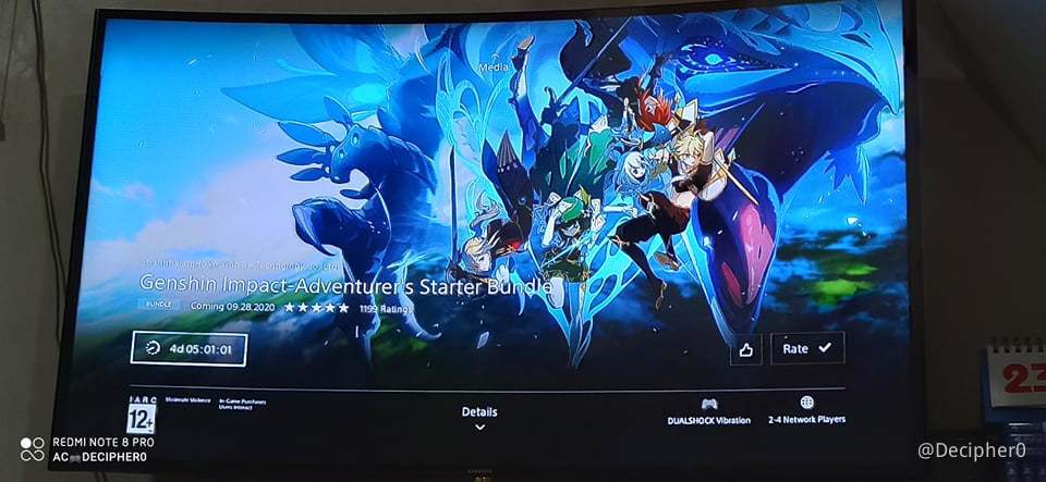 Excited Supporting The Game In Ps4 Mihoyo Player Community