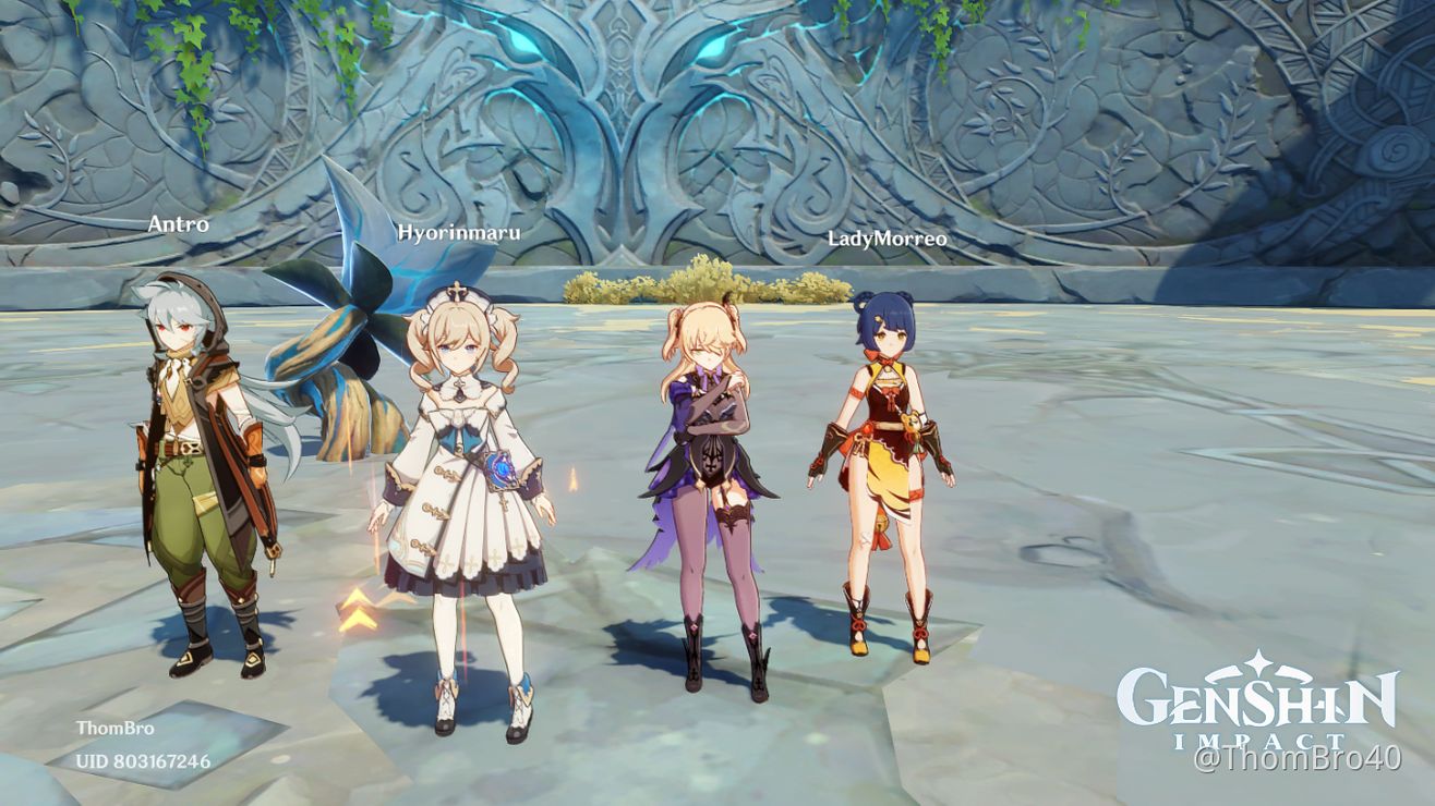 Raid Boss Map, Lupus Boreas Lv.39 in co-op mode - Genshin Impact - Official Community