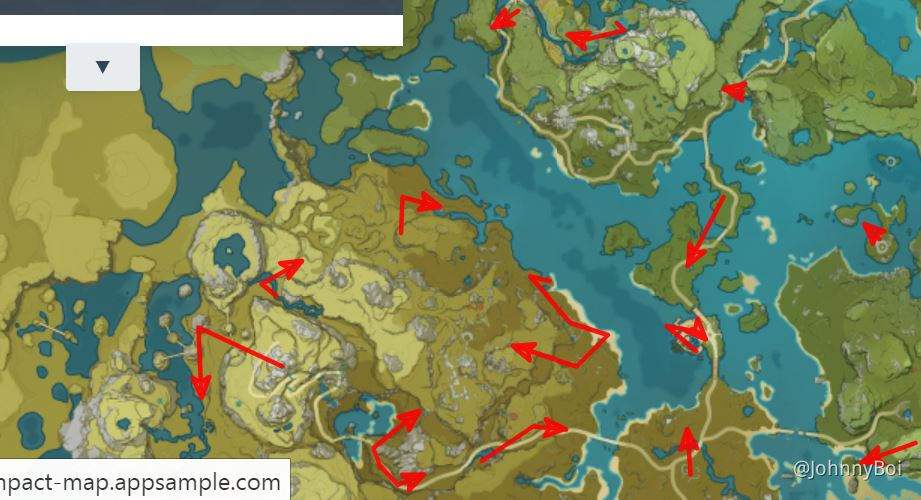 Free Artifacts Map Get Em Every Day Genshin Impact Official Community