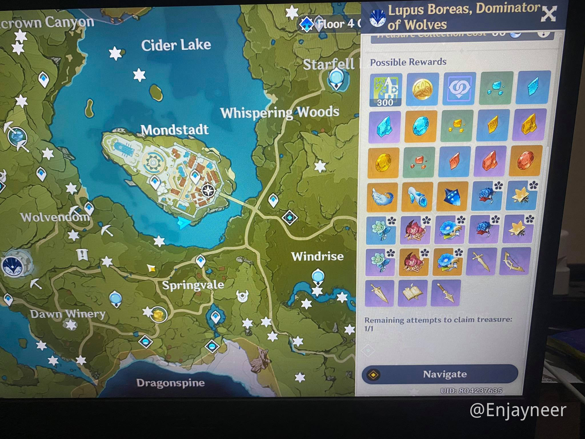 Wolf of the North Bug Genshin Impact HoYoLAB