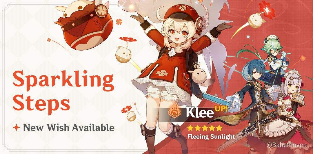 Klee Was Leaked Next Banner Genshin Impact Official Community