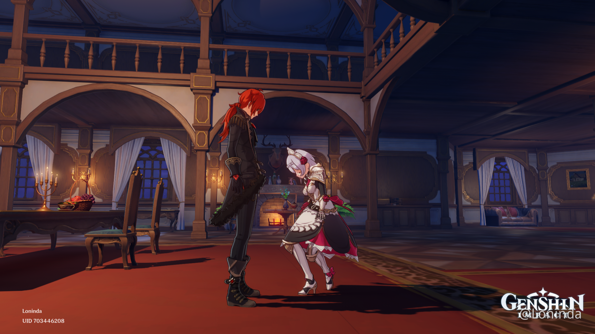 Noelle X Diluc Genshin Impact HoYoLAB