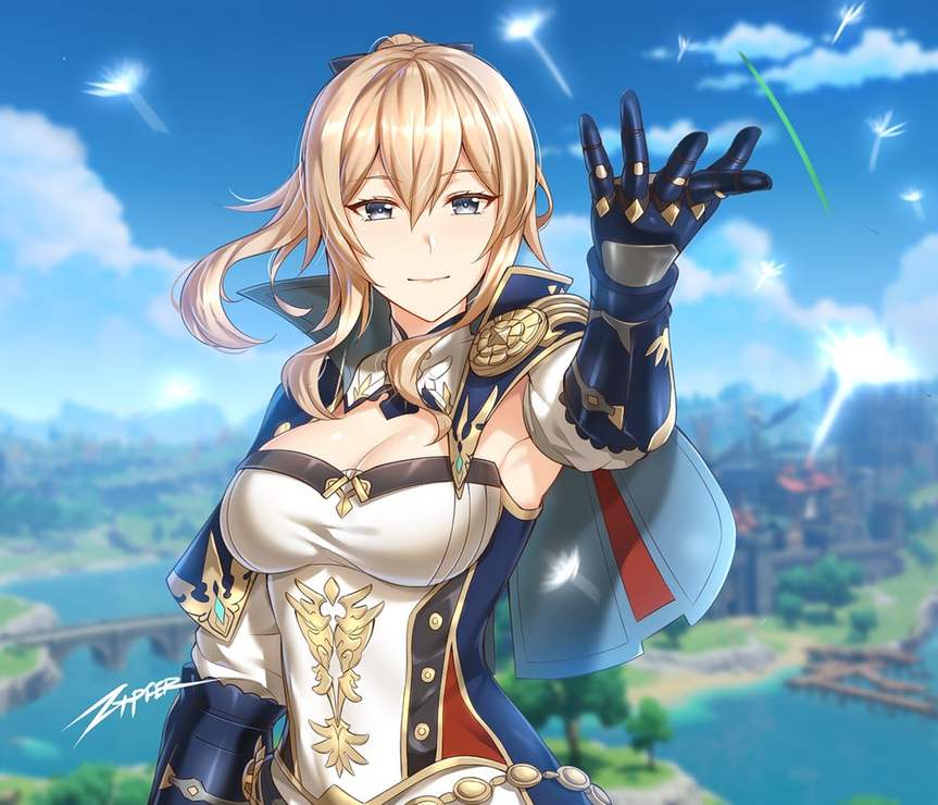 Blessing This Forum With A Beautiful Pic Of Jean Genshin Impact Official Community