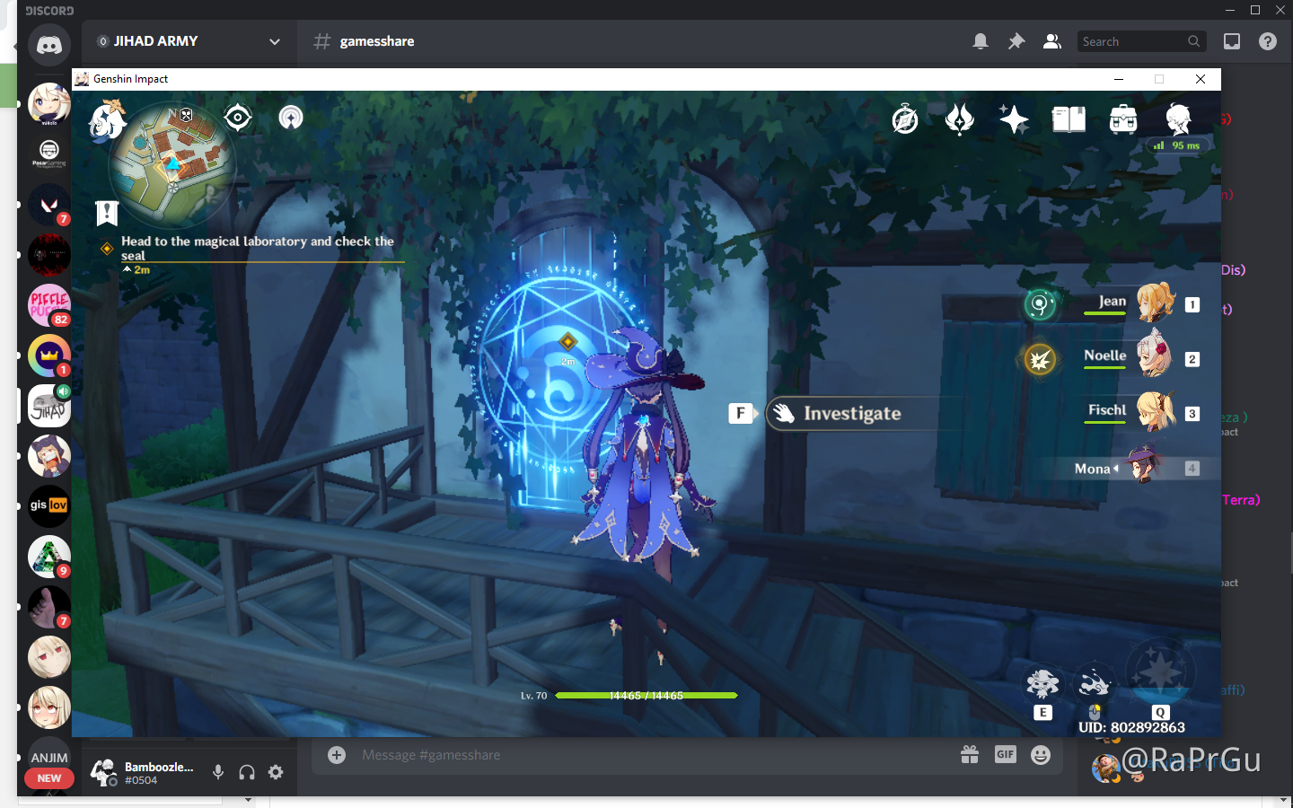 The Hydro Seal (spoiler alert) Genshin Impact HoYoLAB