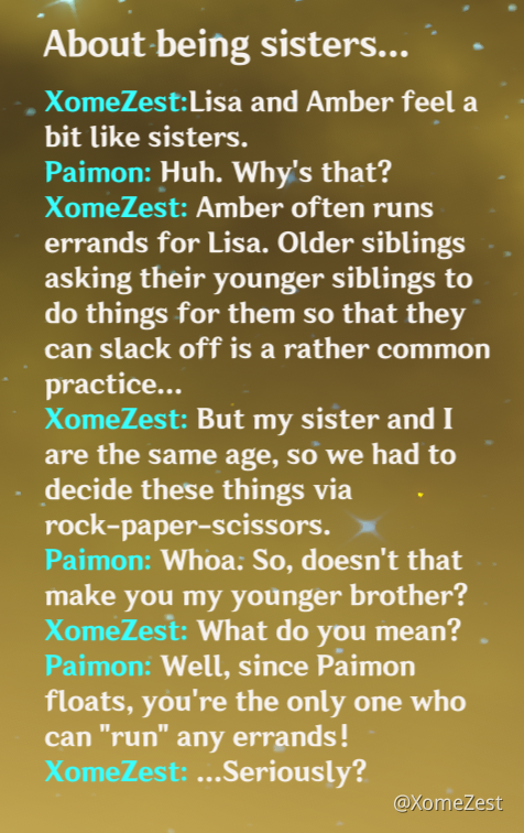 "Reading Characters' Info" is one of many things you can do when out of ...