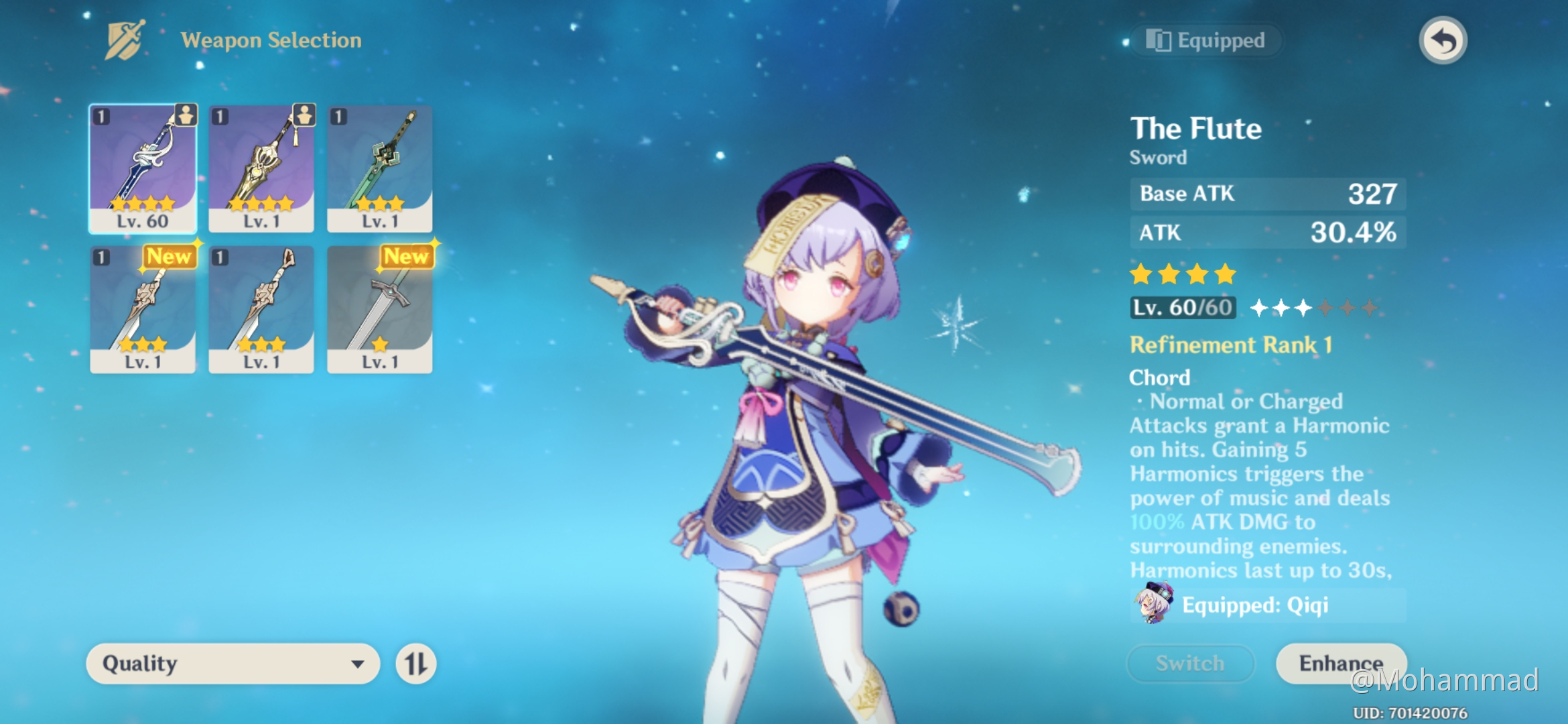 qiqi Genshin Impact HoYoLAB