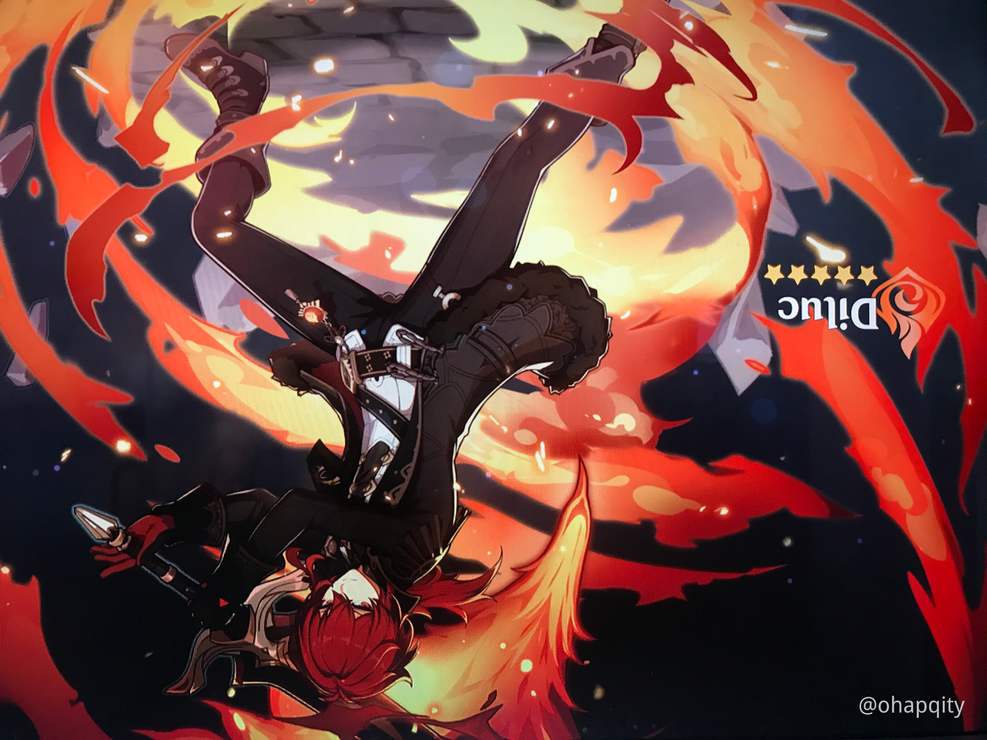 I I Rolled A Diluc Genshin Impact Official Community