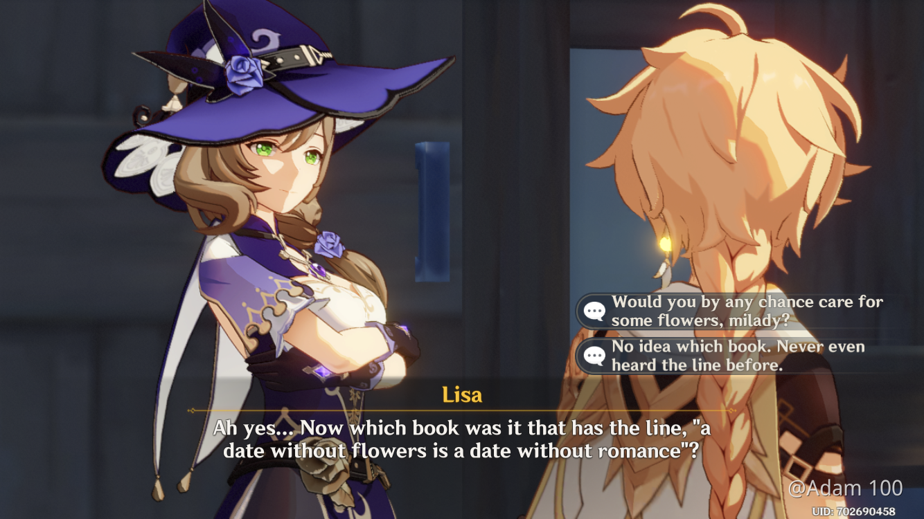 Aether X Lisa???? Genshin Impact | HoYoLAB