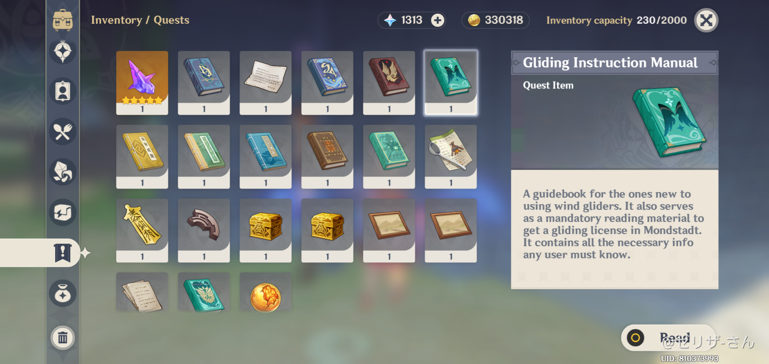 My collected books are gone. Genshin Impact HoYoLAB