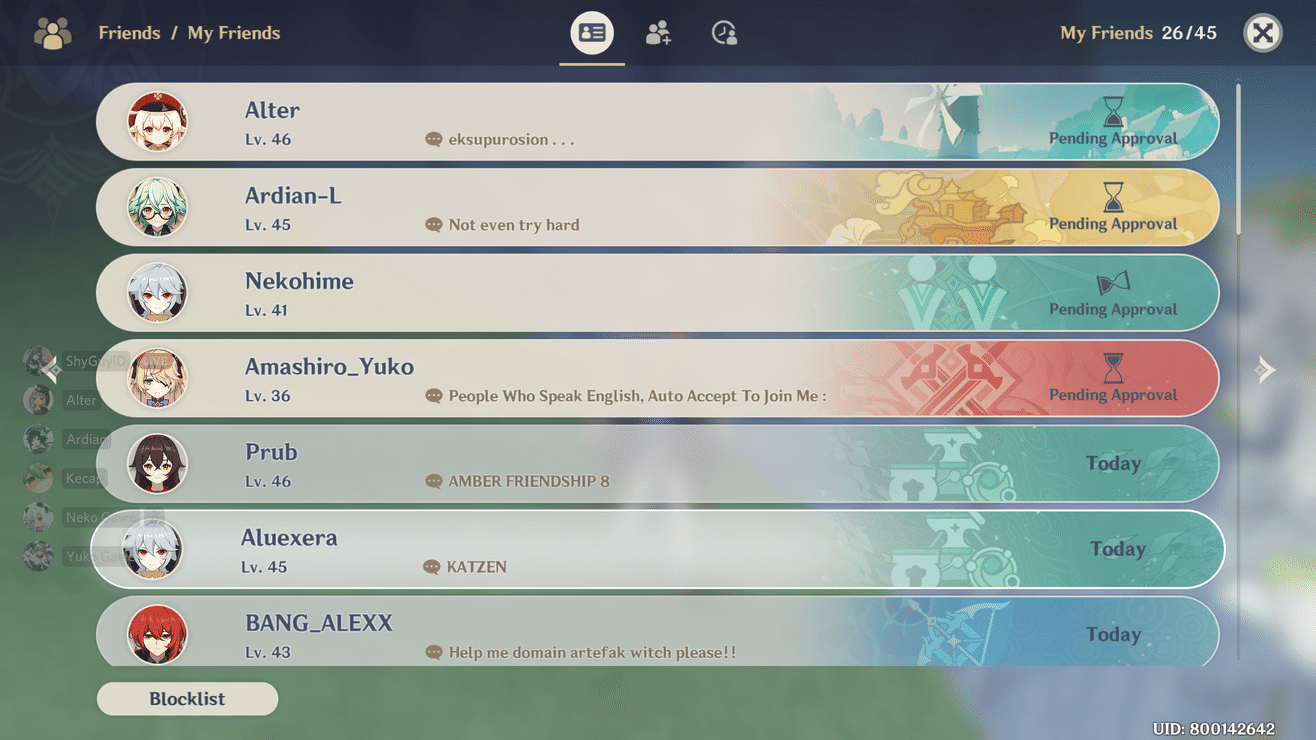 Bug I Can T Join Other Player S World It Keeps Saying Timed Out Resolved Genshin Impact Official Community