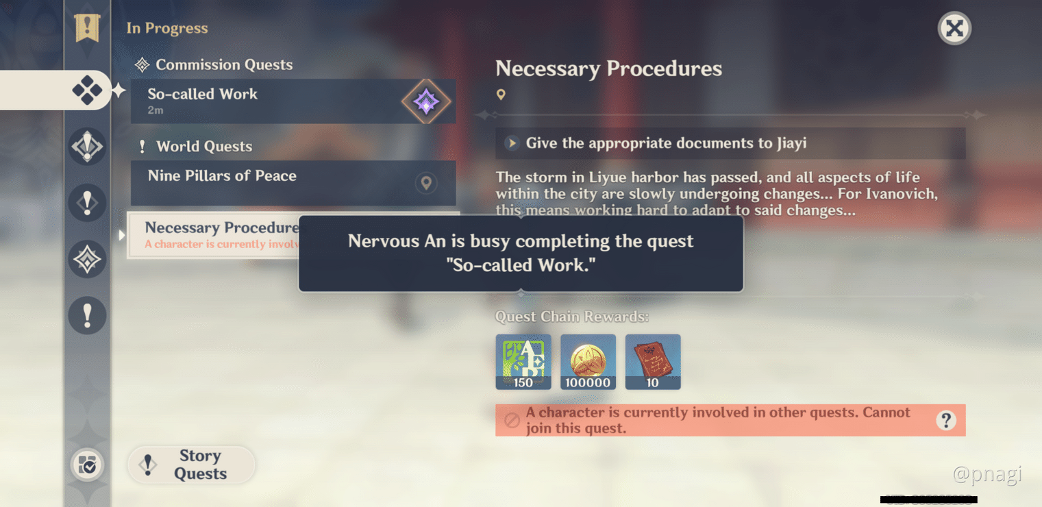 Daily Commission Bug - Couldn't Proceed | Genshin Impact | HoYoLAB