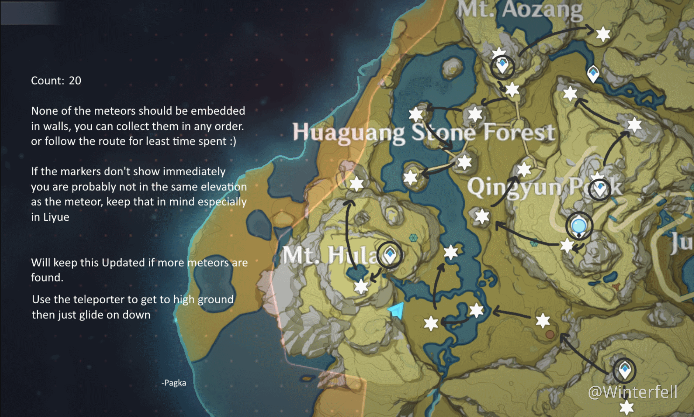 [Guide] DAY 2 FISCHL EVENT ALL 56 METEOR SHARD LOCATIONS REVEALED