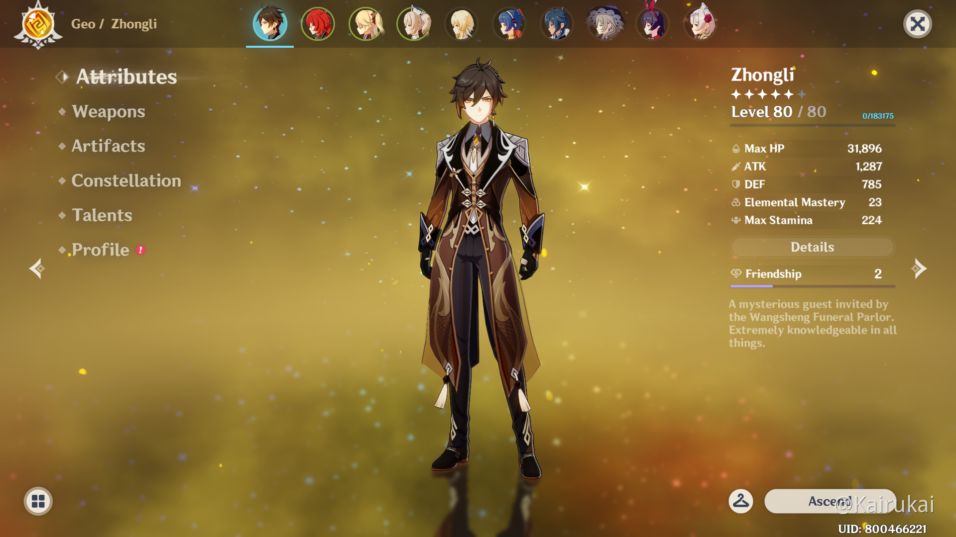 My Zhongli Build Support Genshin Impact Official Community