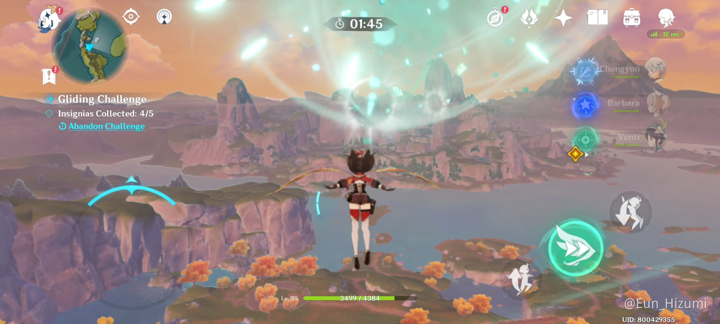 Gliding Challenge Day 6 Genshin Impact HoYoLAB