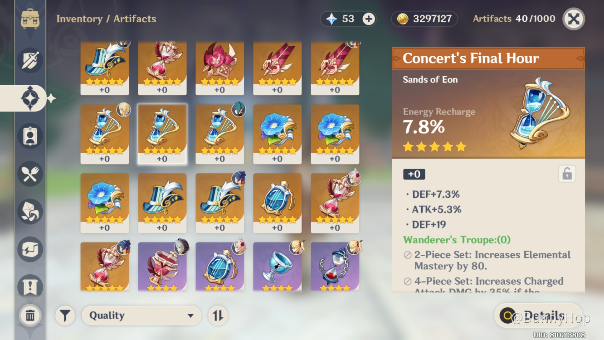 Would this energy recharge artifact be good for noelle? Genshin Impact