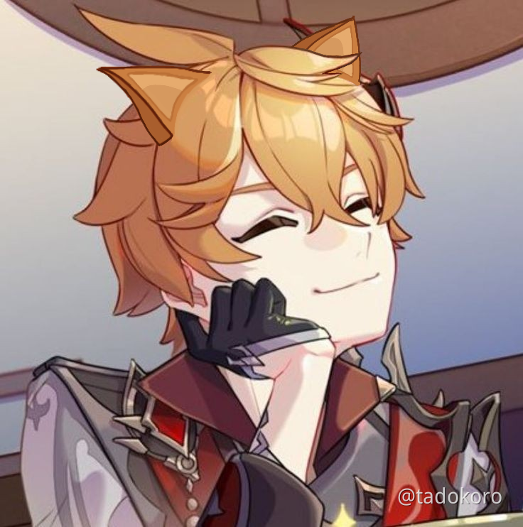 Cat ears Childe Genshin Impact HoYoLAB