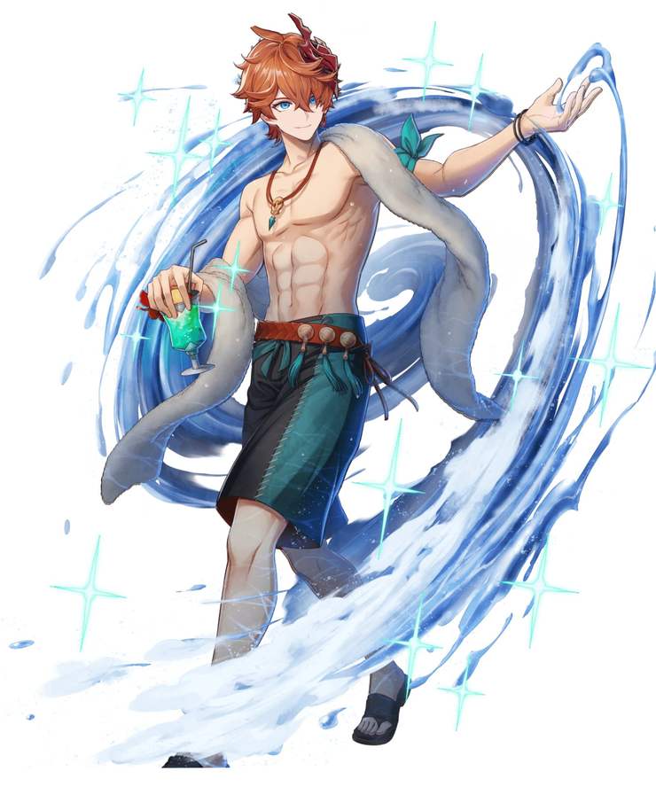Childe Summer Unit Edit Genshin Impact Official Community