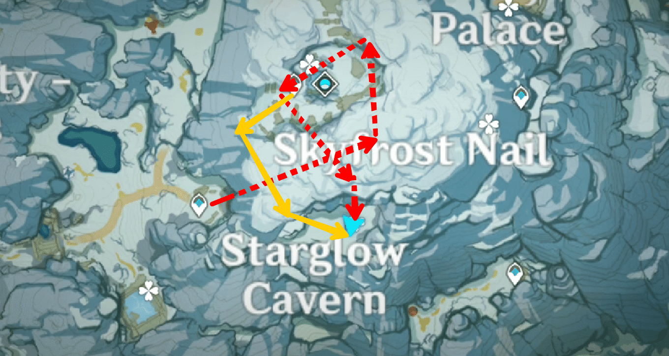 [GUIDE] Dragonspine stone tablet / SnowTombed Starsilver blueprint