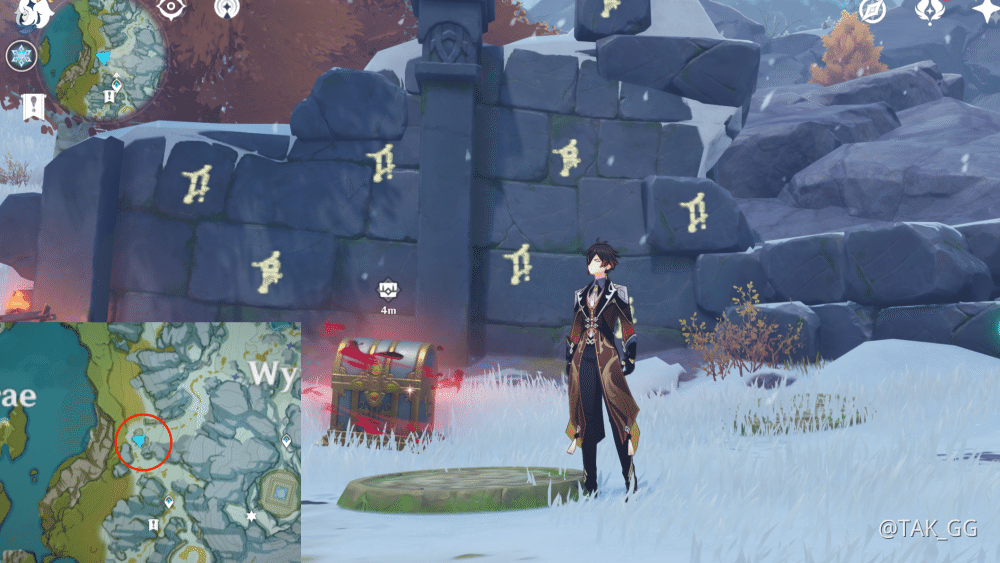 Dragonspine hidden chests