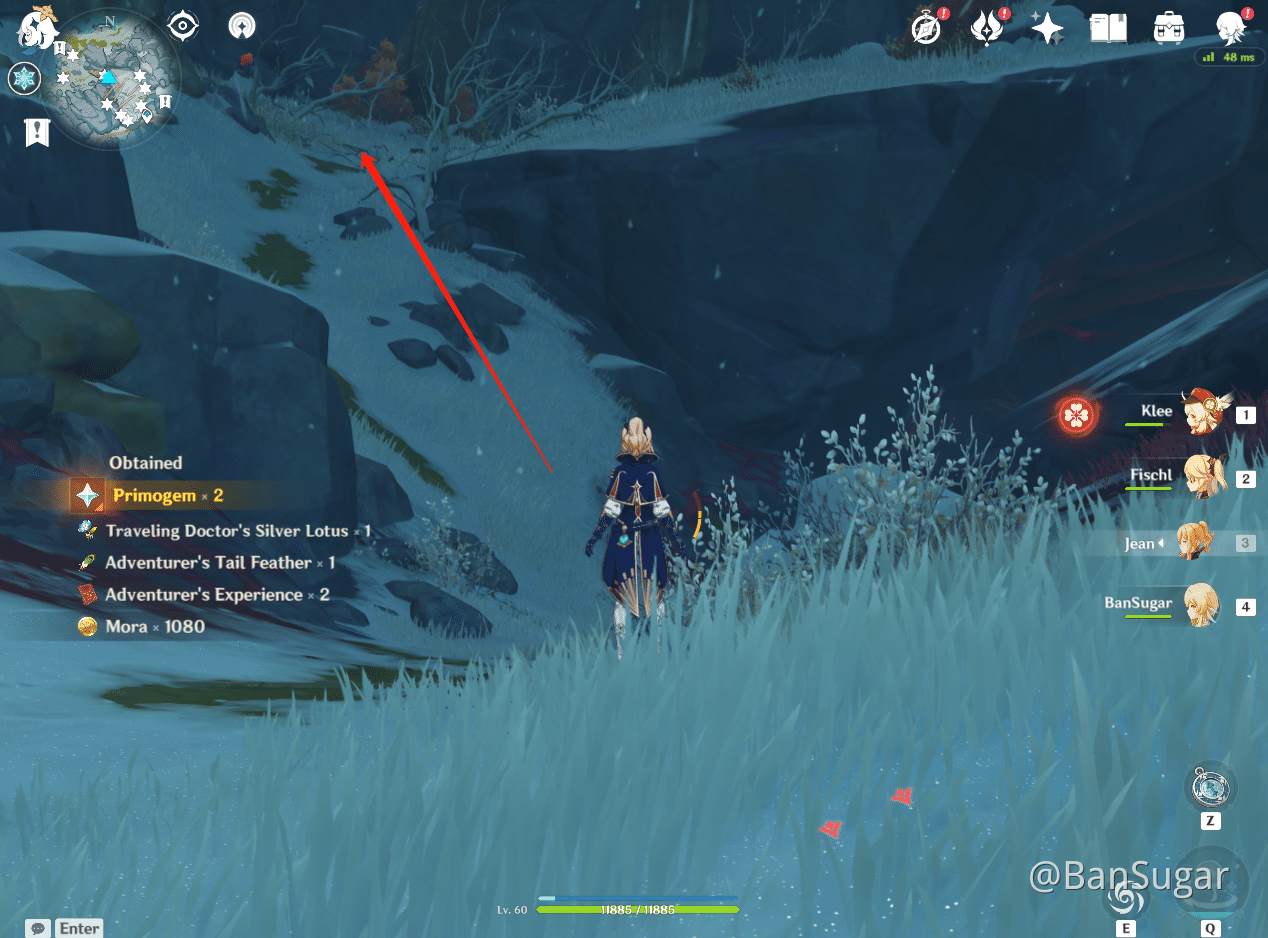 [Guide] DragonSpine Chest Route (5673) Genshin Impact HoYoLAB