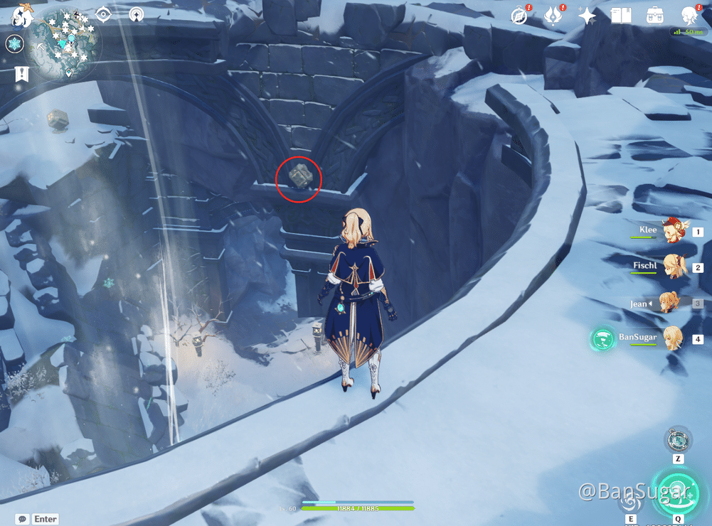 [Guide] DragonSpine Chest Route (3555) Genshin Impact HoYoLAB