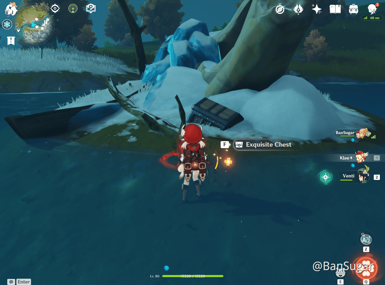 [Guide] DragonSpine Chest Route (120) Genshin Impact HoYoLAB