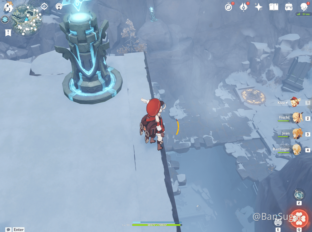 [Guide] DragonSpine Chest Route (110131) Genshin Impact HoYoLAB