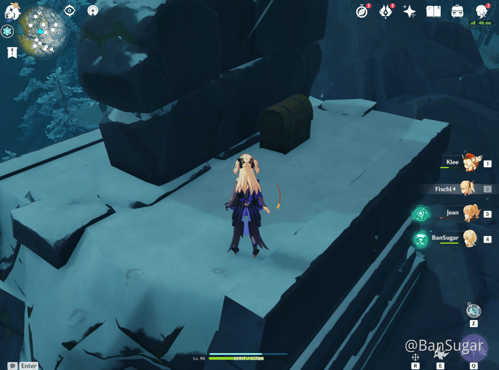 [Guide] DragonSpine Chest Route (95109) Genshin Impact HoYoLAB