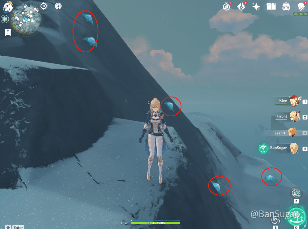 [Guide] DragonSpine Chest Route (110131) Genshin Impact HoYoLAB