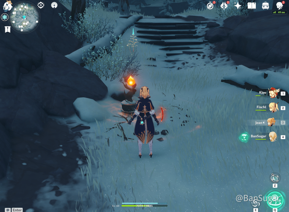 [Guide] DragonSpine Chest Route (7494) Genshin Impact HoYoLAB