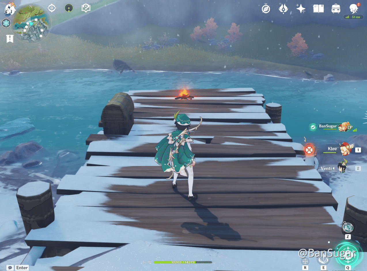 [Guide] DragonSpine Chest Route (120) Genshin Impact HoYoLAB