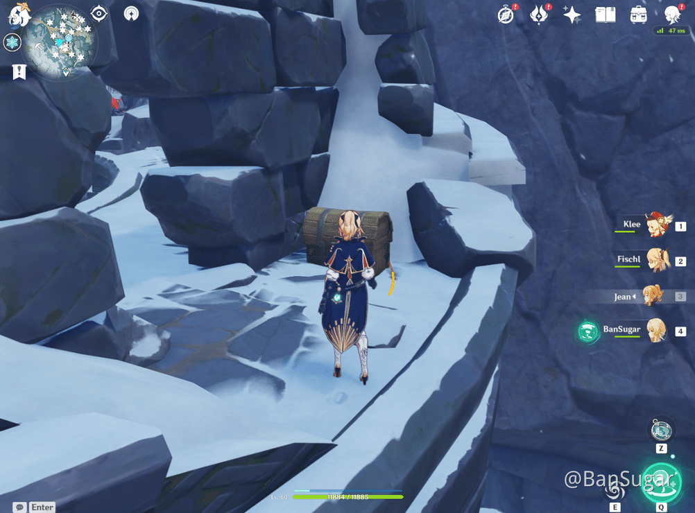 [Guide] DragonSpine Chest Route (3555) Genshin Impact HoYoLAB