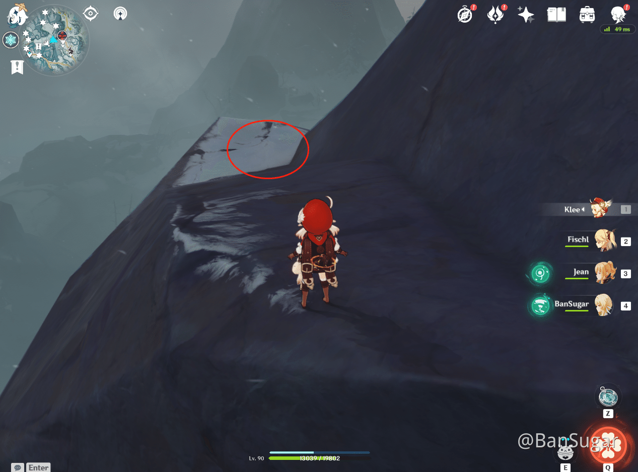 [Guide] DragonSpine Chest Route (5673) Genshin Impact HoYoLAB