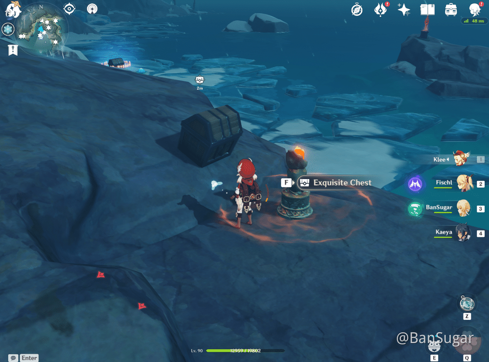 [Guide] DragonSpine Chest Route (132159) Genshin Impact HoYoLAB