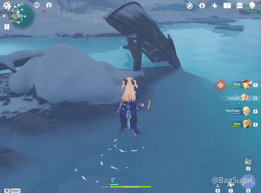 [Guide] DragonSpine Chest Route (132159) Genshin Impact HoYoLAB