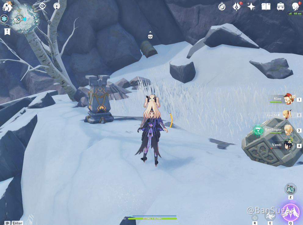 [Guide] DragonSpine Chest Route (192216) Genshin Impact HoYoLAB