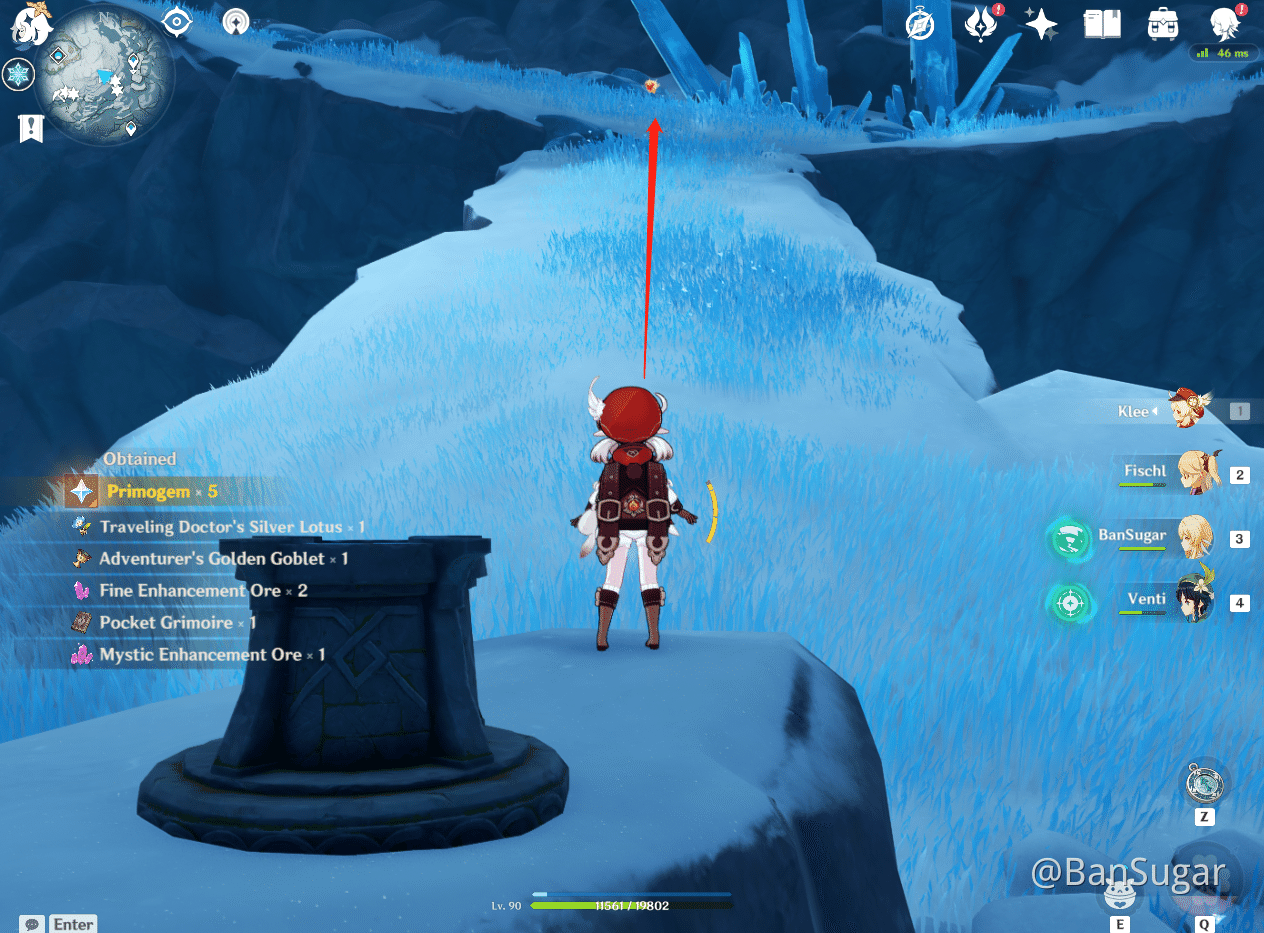 [Guide] DragonSpine Chest Route (160191) Genshin Impact HoYoLAB