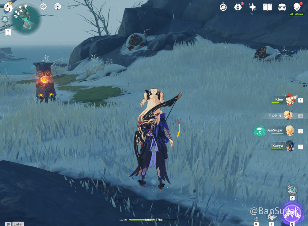 [Guide] DragonSpine Chest Route (132159) Genshin Impact HoYoLAB