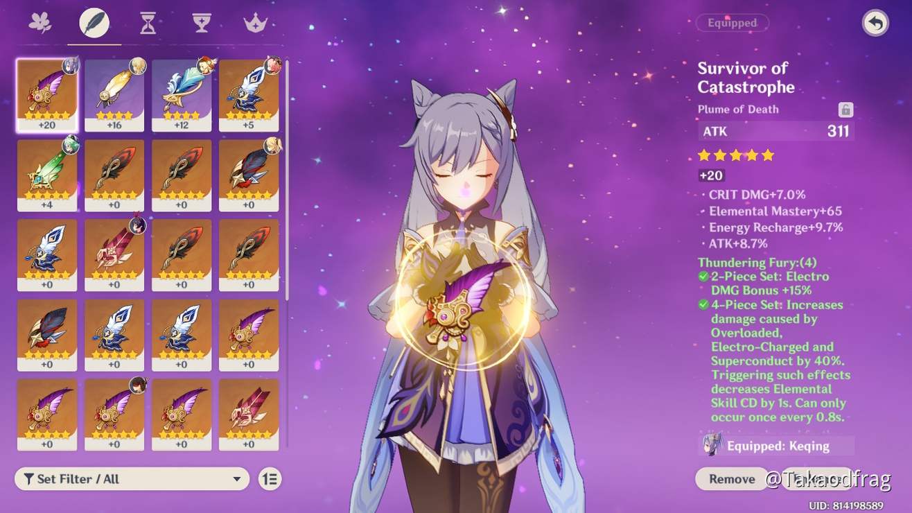 Keqing Elemental Mastery Build Guide Genshin Impact HoYoLAB