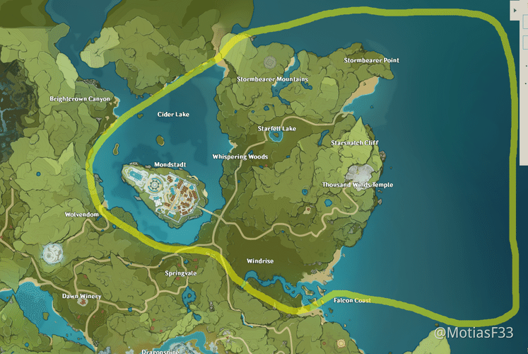Exploration Zones Genshin Impact Official Community