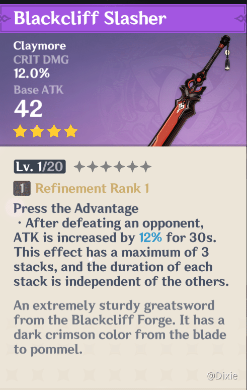 Starsilver Vs Blackcliff Genshin Impact Official Community An extremely sturdy greatsword from the blackcliff forge. starsilver vs blackcliff genshin