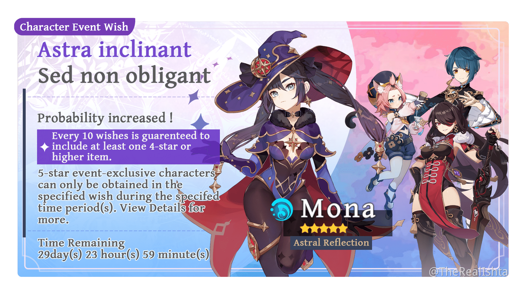 Mona Banner and where is Klee? Genshin Impact HoYoLAB