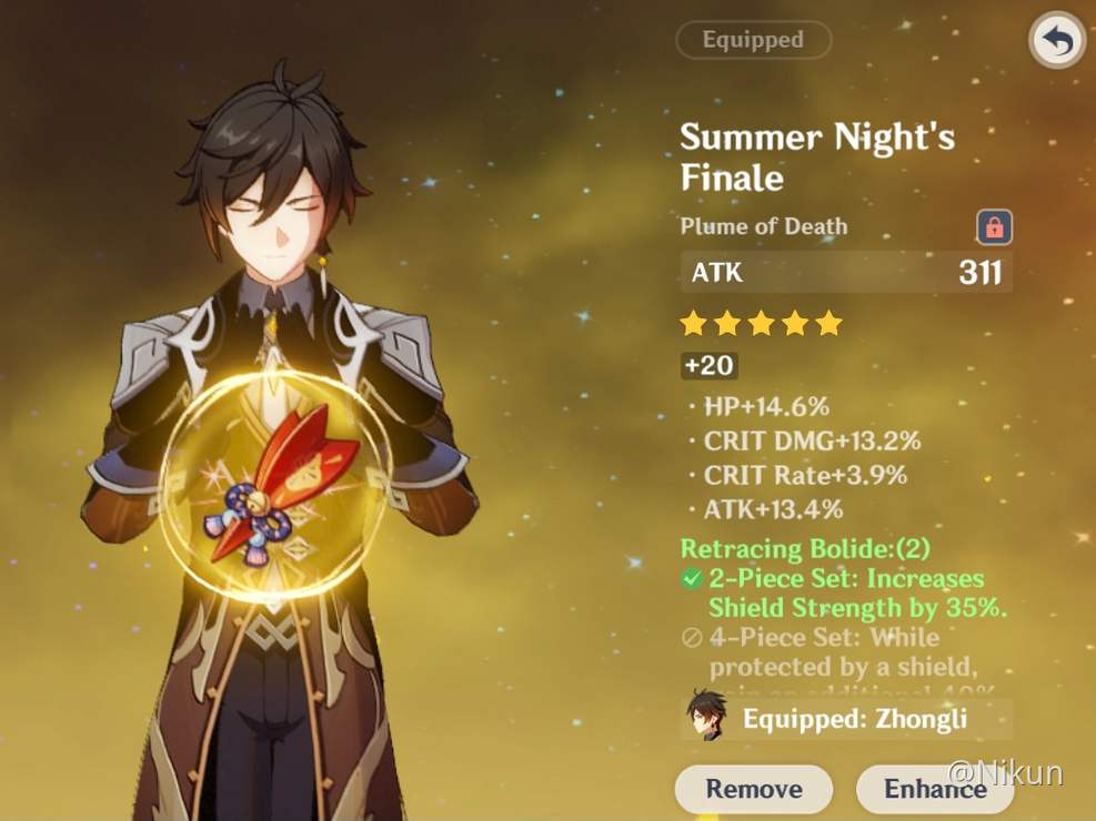 My Zhongli Build - Genshin Impact - Official Community