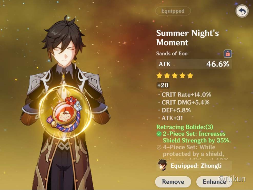 My Zhongli Build - Genshin Impact - Official Community