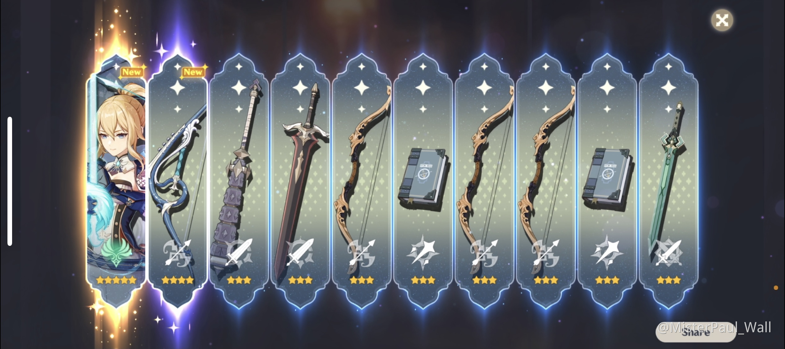 I spent 280 wishes today and here result Genshin Impact | HoYoLAB