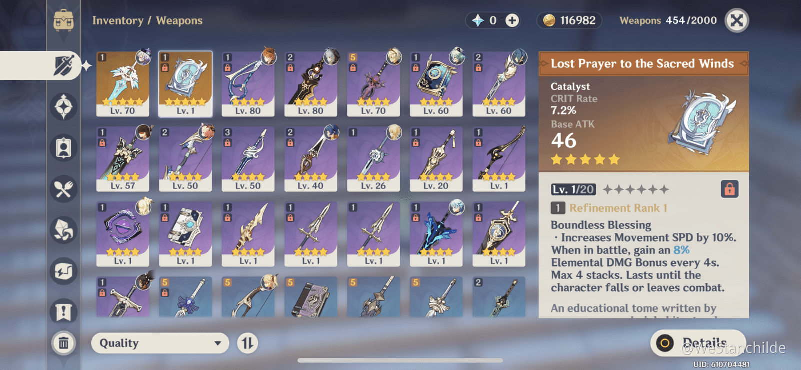 Five Star Weapon Pull Genshin Impact Official Community