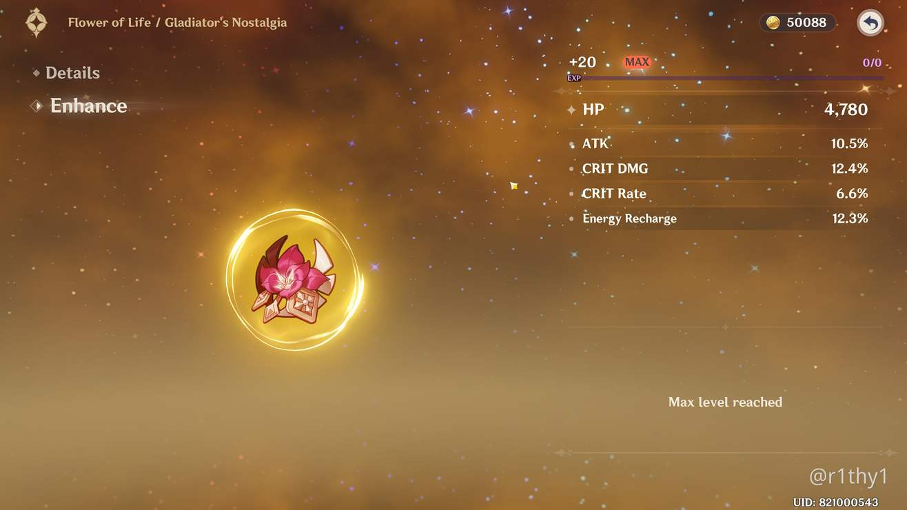 My first 5 star artifact at Golden House AR36 WL4 Days 12